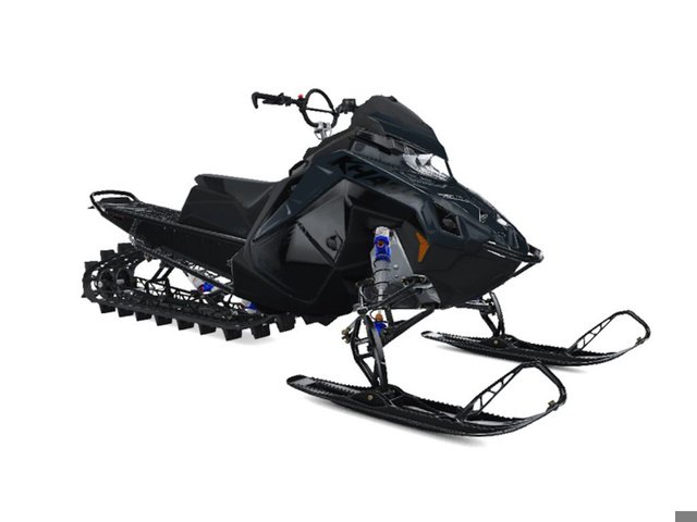 2026 Polaris Patriot Boost RMK Khaos 155 Gloss Black / Blue Dus 840