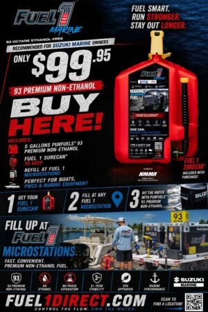 Fuel 1 SureCan™ + 5 Gallon Fuel Bundle (Suzuki Marine)