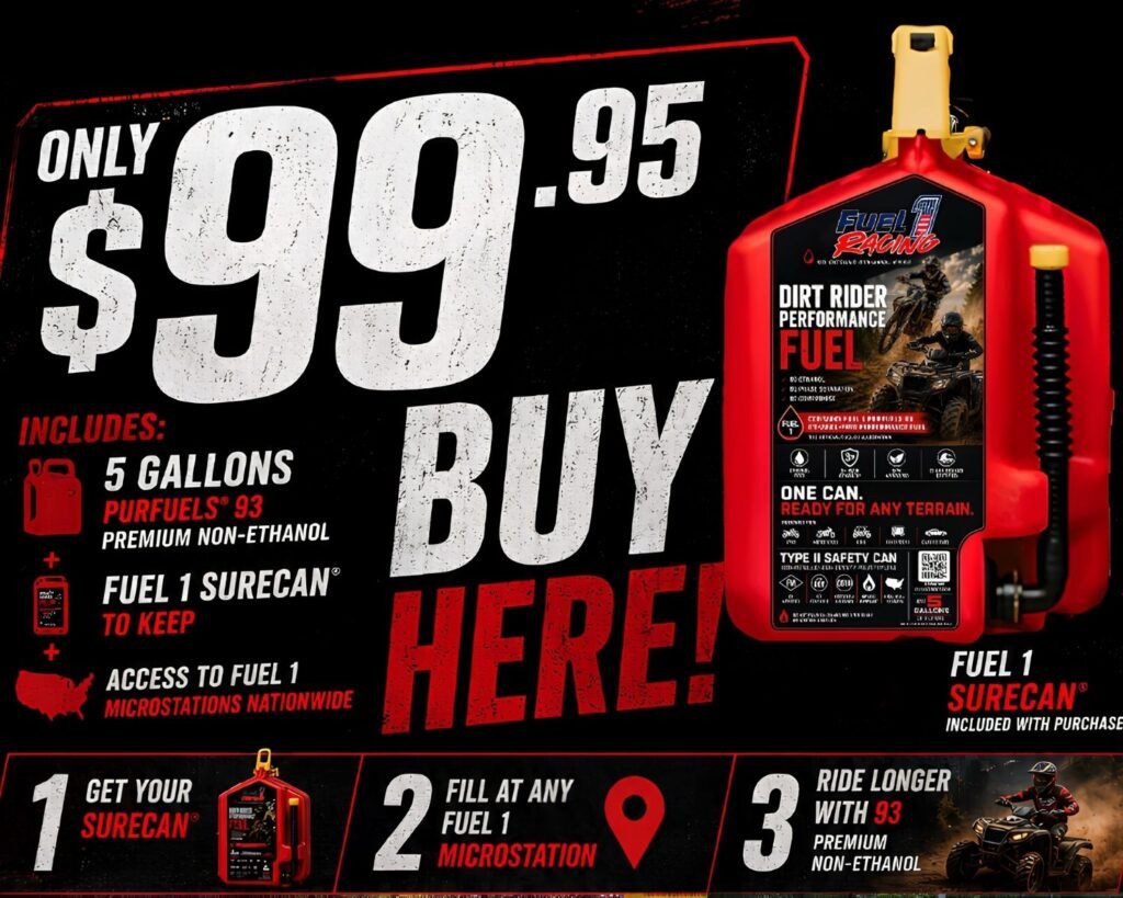 Fuel 1 SureCan™ + 5 Gallon Fuel Bundle