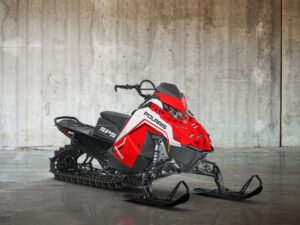 2027 Polaris® 850 RMK SPS 155 7S Indy Red / White Lightning / Gloss Black