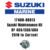 17400-88813 | Suzuki Maintenance Kit | DF 40A/50A/60A | 2010 to Current