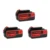 3-Pack Black & Decker 20V 4.0Ah Battery Replacement | LBXR20 Lithium-Ion