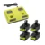 4-Pack Replacement Ryobi 18V ONE+ Battery with Ryobi P117 Charger