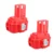 2-Pack 9.6V 4.8Ah Replacement Battery for Makita 9120
