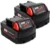 6.5Ah Replacement Battery for Milwaukee 18V – M18 Li-ion 2-Pack