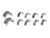 Mercury – Crankshaft Bearing – Standard Size – Fits MCM 370, 400, 440, 460, 500 Bulldog, 575 & 800 SC & MCM/MIE 8.2L Engines – 23-8M0051198