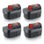Black and Decker 12V Battery Replacement HPB12 4.8Ah – 4 Pack