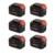 DeWalt 20V 12Ah Battery Replacement (6-Pack) | High Capacity Li-ion DCB205 Compatible