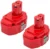 Makita 18V Battery Replacement (2-Pack) | 1822, 1823, 1835 Compatible Ni-MH