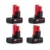 Milwaukee M12 6.0Ah Battery Replacement (4-Pack) – Extended Runtime