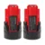 Milwaukee M12 Battery Replacement (2-Pack) – 12V 3.5Ah | 48-11-2411, 48-11-2440, 48-11-2402 Compatible