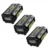 Ryobi 40V 6.0Ah Replacement Battery 3-Pack | OP4026 Lithium-ion with LED Indicator