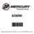 Mercury – Block-retaining – 828096