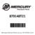 Mercury – Brg. cup spacer – 879148T21