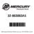 Mercury – Hose asembly – 32-863063A1