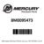 Mercury – Coil bracket – 8M0095473