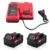 Milwaukee M18 XC 18V Lithium-Ion Battery 4.0Ah 2-Pack with Rapid Charger