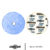 Uro Wool Blue/White Heavy Cutting Pad