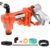 12V DC Fuel Transfer Pump – 20 GPM for Gasoline & Diesel with Hose & Nozzle