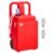 VEVOR 32 Gallon Fuel Caddy with 12V Electric Transfer Pump – Diesel & Gasoline Compatible