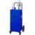 VEVOR 30 Gallon Fuel Caddy – Portable Gas Storage Tank with Manual Pump & Wheels – Blue